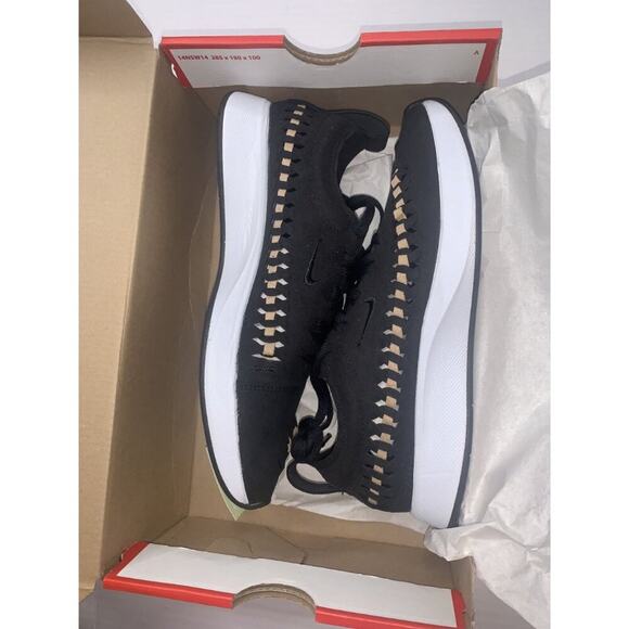 NIKE‎ Women's Dualtone Racer Woven Black/Tan Size 6 - Picture 5 of 14